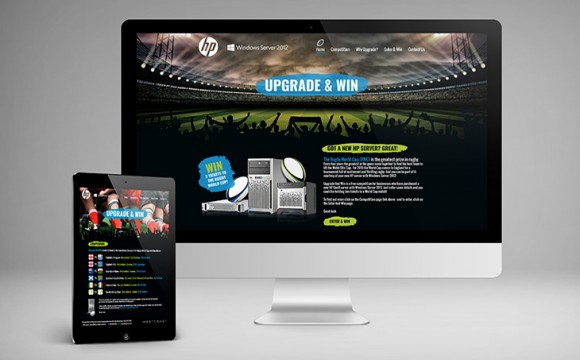 HP & Westcoast Responsive website design